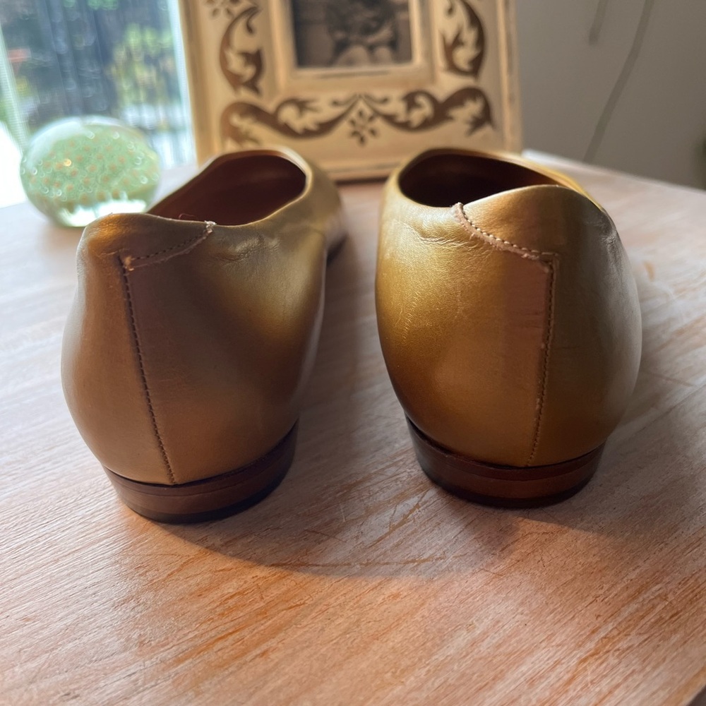 La Scarpa Gold Fine leather ballerinas - Picture 3 of 7